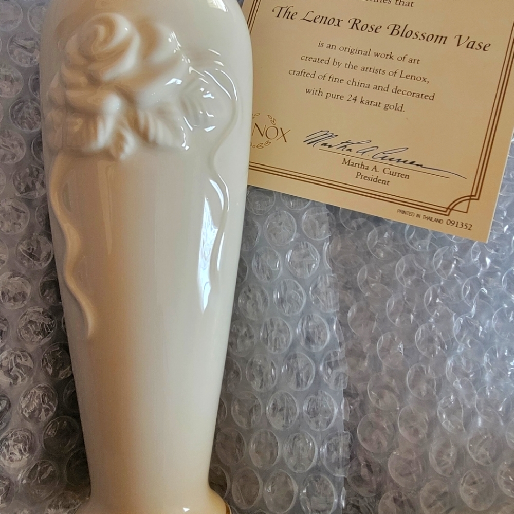 Lenox vase